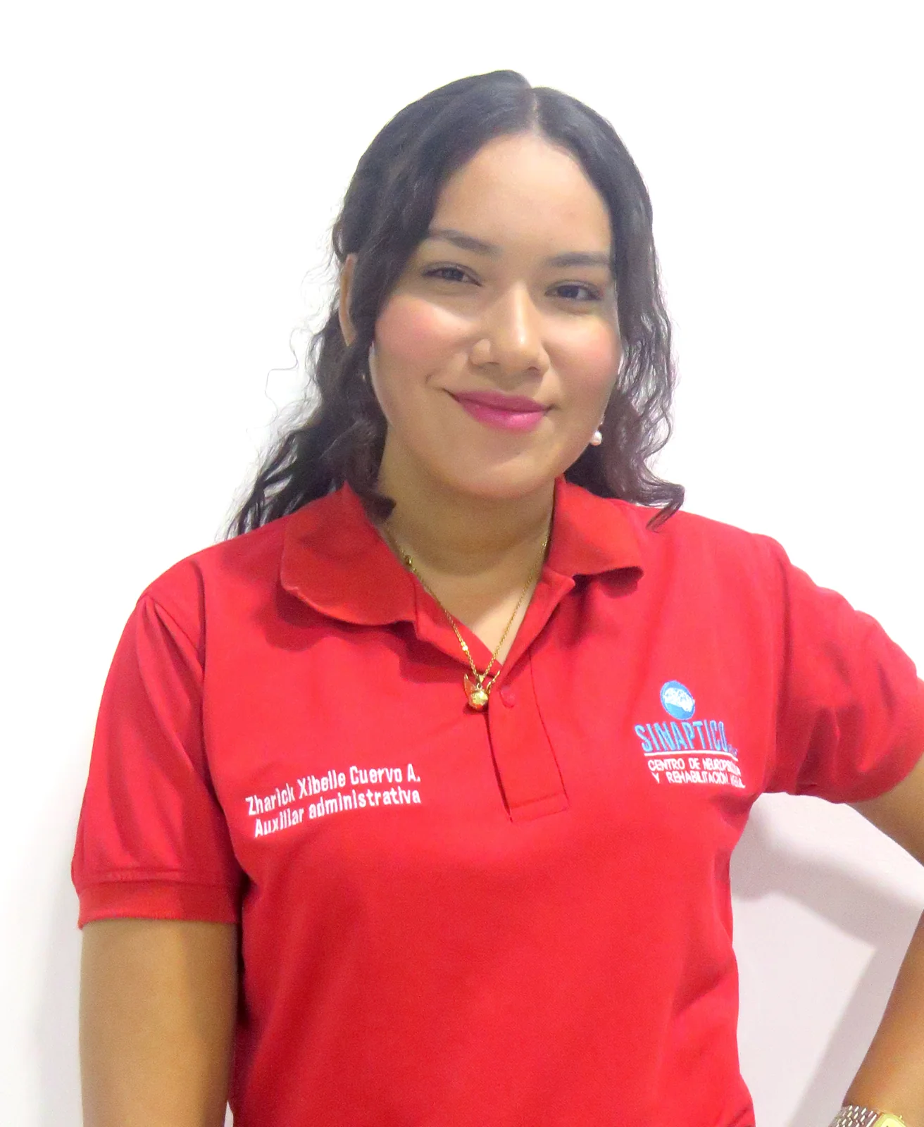 Zharick Cuervo, Auxiliar administrativa